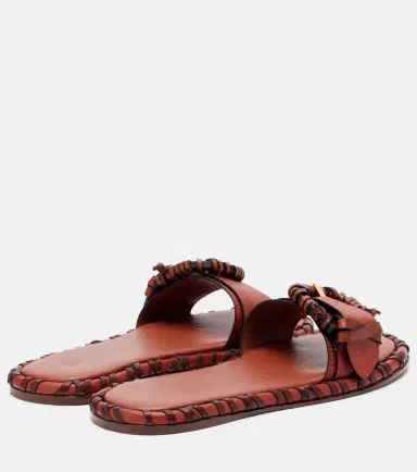 Zimmermann Alchemy leather slides | Thumbnail 2
