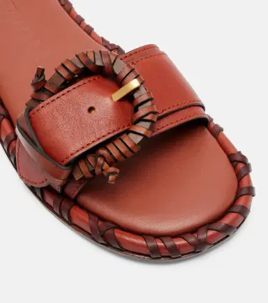 Zimmermann Alchemy leather slides | Thumbnail 3