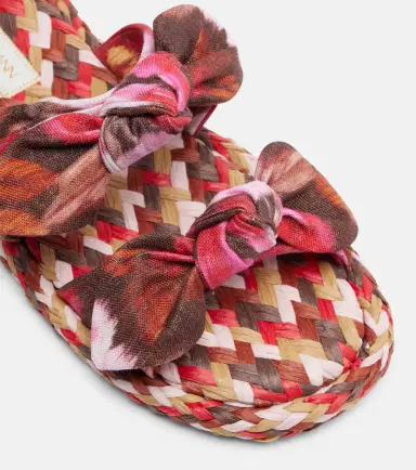 Zimmermann Carousel printed espadrille slides | Thumbnail 2