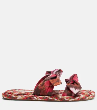 Zimmermann Carousel printed espadrille slides | Thumbnail 3