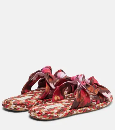 Zimmermann Carousel printed espadrille slides | Thumbnail 4