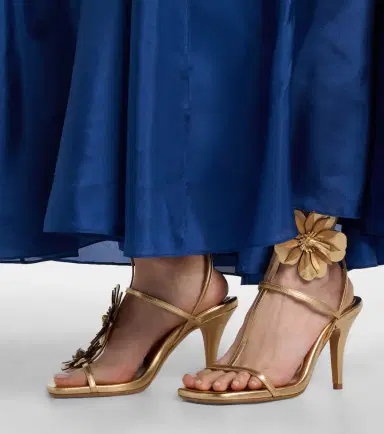 Zimmermann Belara metallic leather sandals | Thumbnail 5 Zimmermann Belara metallic leather sandals | Thumbnail 5