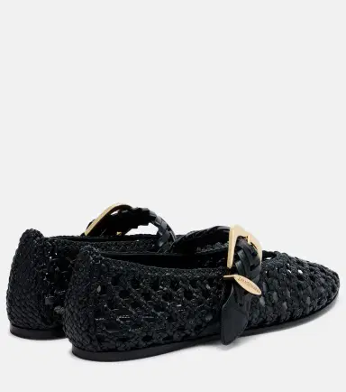 Zimmermann Alchemy braided leather Mary Jane flats | Thumbnail 4 Zimmermann Alchemy braided leather Mary Jane flats | Thumbnail 4