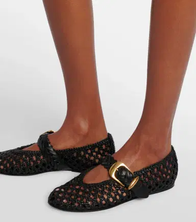 Zimmermann Alchemy braided leather Mary Jane flats | Thumbnail 6 Zimmermann Alchemy braided leather Mary Jane flats | Thumbnail 6