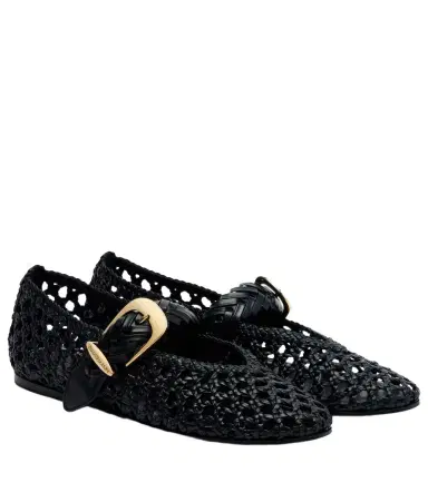 Zimmermann Alchemy braided leather Mary Jane flats | Thumbnail 1 Zimmermann Alchemy braided leather Mary Jane flats | Thumbnail 1