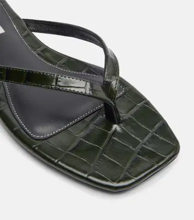 TOTEME Croc-effect leather thong sandals | Thumbnail 2 TOTEME Croc-effect leather thong sandals | Thumbnail 2