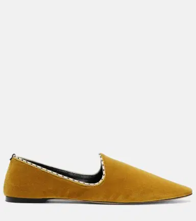 TOTEME Velvet slip-on shoes | Thumbnail 3 TOTEME Velvet slip-on shoes | Thumbnail 3