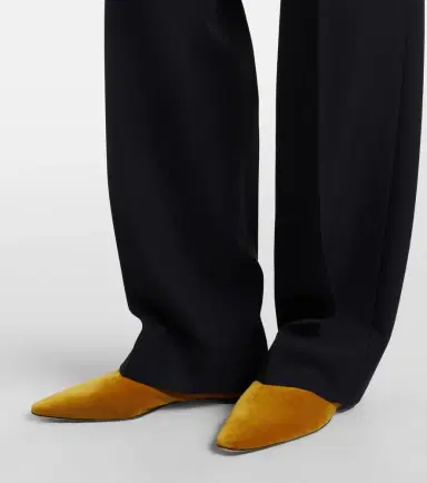 TOTEME Velvet slip-on shoes | Thumbnail 5 TOTEME Velvet slip-on shoes | Thumbnail 5