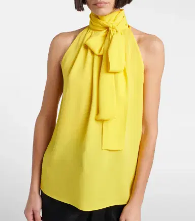 Valentino Silk georgette blouse | Thumbnail 4 Valentino Silk georgette blouse | Thumbnail 4