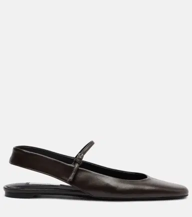 TOTEME Leather Mary Jane flats | Thumbnail 2