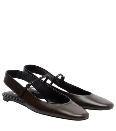 TOTEME Leather Mary Jane flats | Thumbnail 1