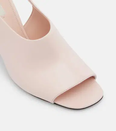TOTEME Leather slingback sandals | Thumbnail 3