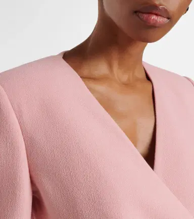 Valentino Bow-detail virgin wool crêpe jacket | Thumbnail 6