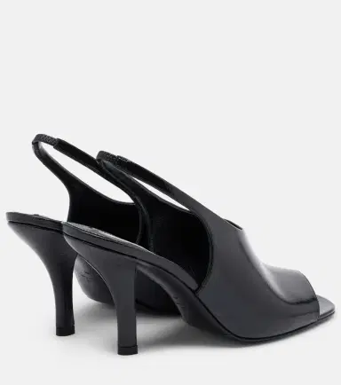 TOTEME Leather slingback sandals | Thumbnail 3