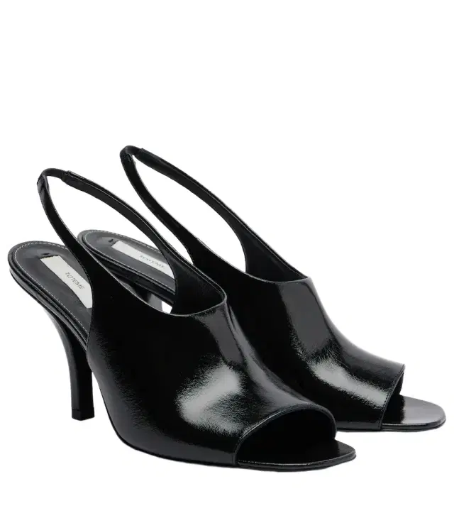 Toteme Leather slingback sandals