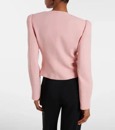 Valentino Virgin wool crêpe jacket | Thumbnail 5 Valentino Virgin wool crêpe jacket | Thumbnail 5