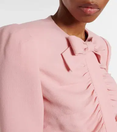 Valentino Virgin wool crêpe jacket | Thumbnail 6 Valentino Virgin wool crêpe jacket | Thumbnail 6