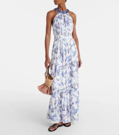 Melissa Odabash Isadora beaded maxi dress | Thumbnail 3
