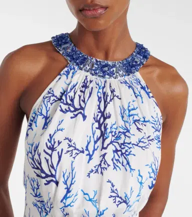 Melissa Odabash Isadora beaded maxi dress | Thumbnail 5