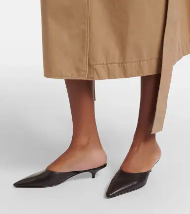 The Row Liisa leather mules | Thumbnail 2