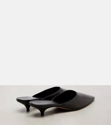 The Row Liisa leather mules | Thumbnail 4