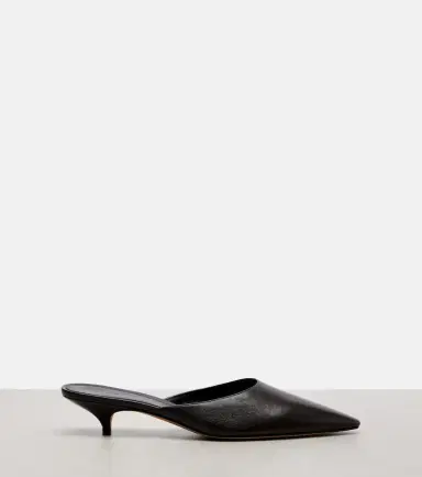 The Row Liisa leather mules | Thumbnail 6
