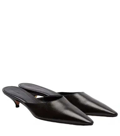 The Row Liisa leather mules | Thumbnail 1