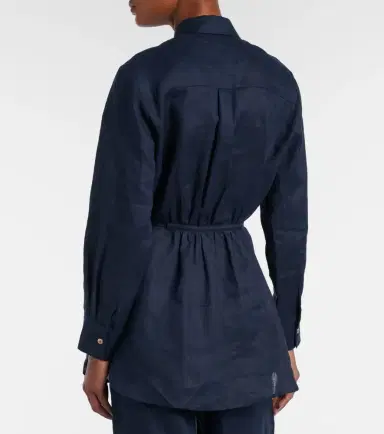 Melissa Odabash Ariel linen shirt | Thumbnail 5