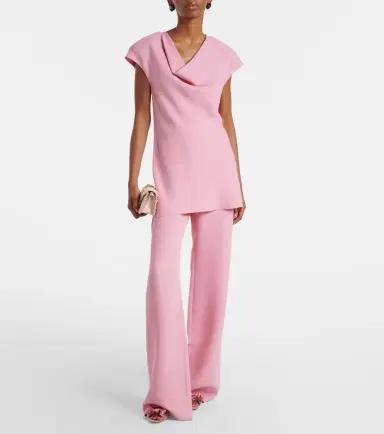 Valentino Silk wide-leg pants | Thumbnail 2 Valentino Silk wide-leg pants | Thumbnail 2