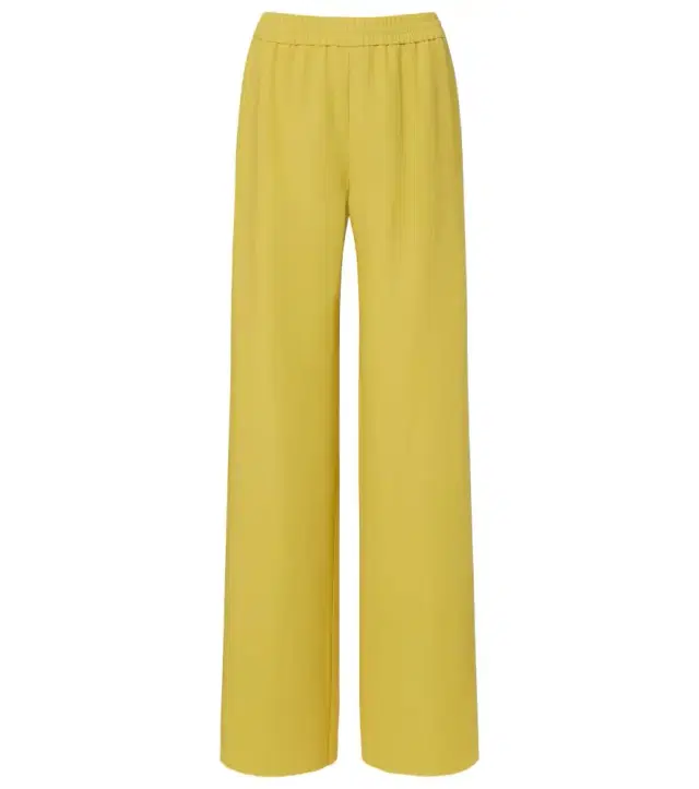 Valentino Silk wide-leg pants
