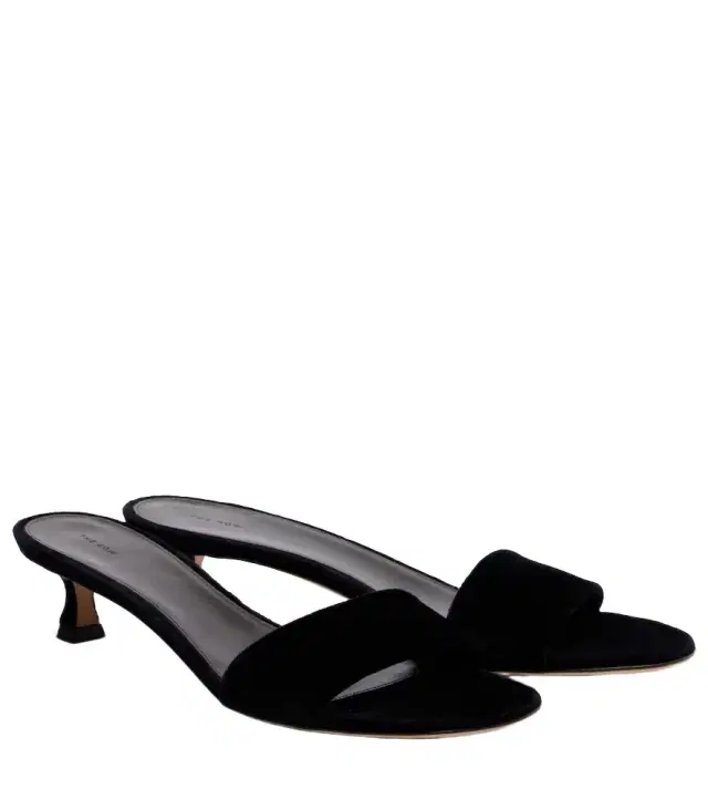 Combo leather slides