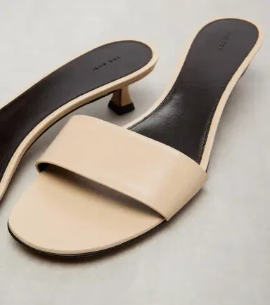 The Row Combo leather slides | Thumbnail 6