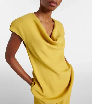 Valentino Cady Couture draped top | Thumbnail 2 Valentino Cady Couture draped top | Thumbnail 2