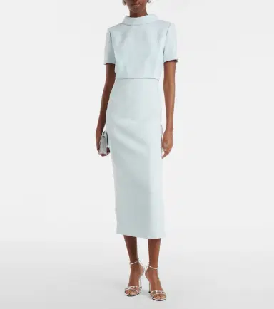 Roland Mouret Crêpe midi dress | Thumbnail 2 Roland Mouret Crêpe midi dress | Thumbnail 2