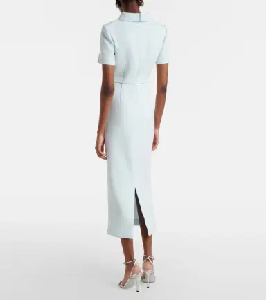 Roland Mouret Crêpe midi dress | Thumbnail 3 Roland Mouret Crêpe midi dress | Thumbnail 3