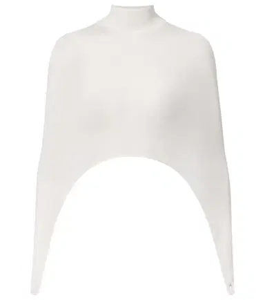 Alaïa Alaïa Knitted silk-blend top | Thumbnail 1