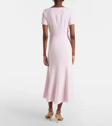 Roland Mouret Draped cady midi dress | Thumbnail 2