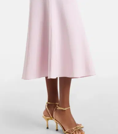 Roland Mouret Draped cady midi dress | Thumbnail 3