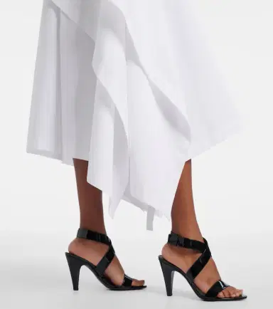 Alaïa Alaïa Cutout cotton poplin midi dress | Thumbnail 6 Alaïa Alaïa Cutout cotton poplin midi dress | Thumbnail 6