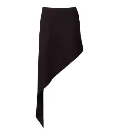 Alaïa Alaïa Asymmetric poplin miniskirt | Thumbnail 1