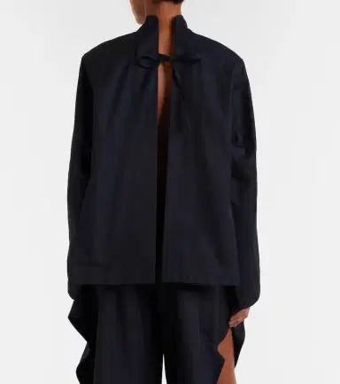 Alaïa Alaïa Reversible cotton gabardine jacket | Thumbnail 3 Alaïa Alaïa Reversible cotton gabardine jacket | Thumbnail 3