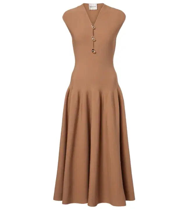 Roland Mouret Embellished midi dress