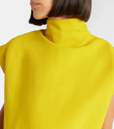 Alaïa Alaïa Poplin turtleneck top | Thumbnail 2