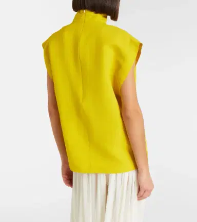 Alaïa Alaïa Poplin turtleneck top | Thumbnail 3