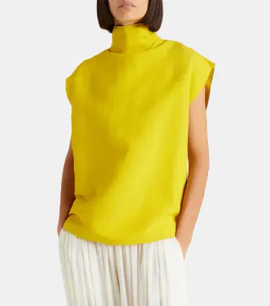 Alaïa Alaïa Poplin turtleneck top | Thumbnail 6