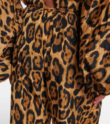 Alaïa Alaïa Leopard-print tapered pants | Thumbnail 5