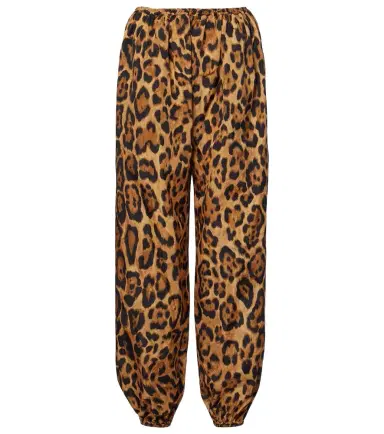 Alaïa Alaïa Leopard-print tapered pants | Thumbnail 1