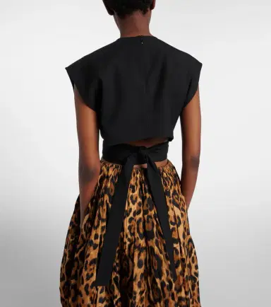 Alaïa Alaïa Belted wool top | Thumbnail 6