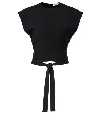 Alaïa Alaïa Belted wool top | Thumbnail 1