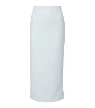 Roland Mouret Caped satin crêpe midi skirt | Thumbnail 1